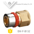 EM-F-B132 Einkopf-Pressfitting für Mehrschichtrohr-Schnellanschlussrohr